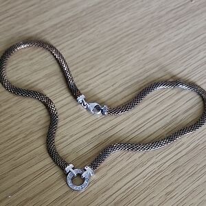 Elegant Two-Tone Necklace